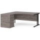 Maestro Corner Desk with Desk High Pedestal 